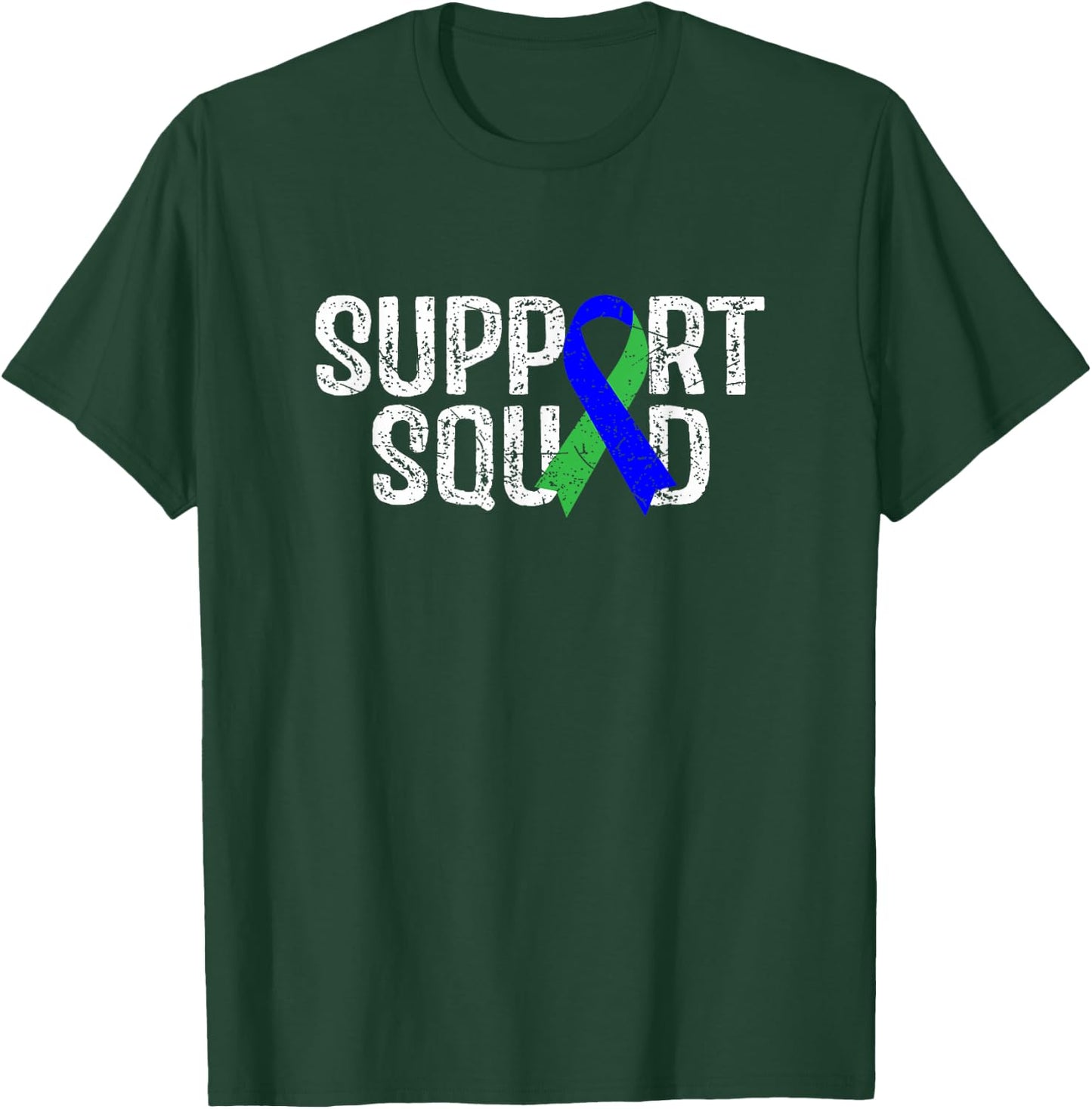 Support Squad ADL Adrenoleukodystrophy Awareness T-Shirt - T-Shirt | Forest