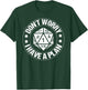 RPG Gamer Dont Worry I Have Plan Funny Men Boys Kids T-Shirt - T-Shirt | Forest