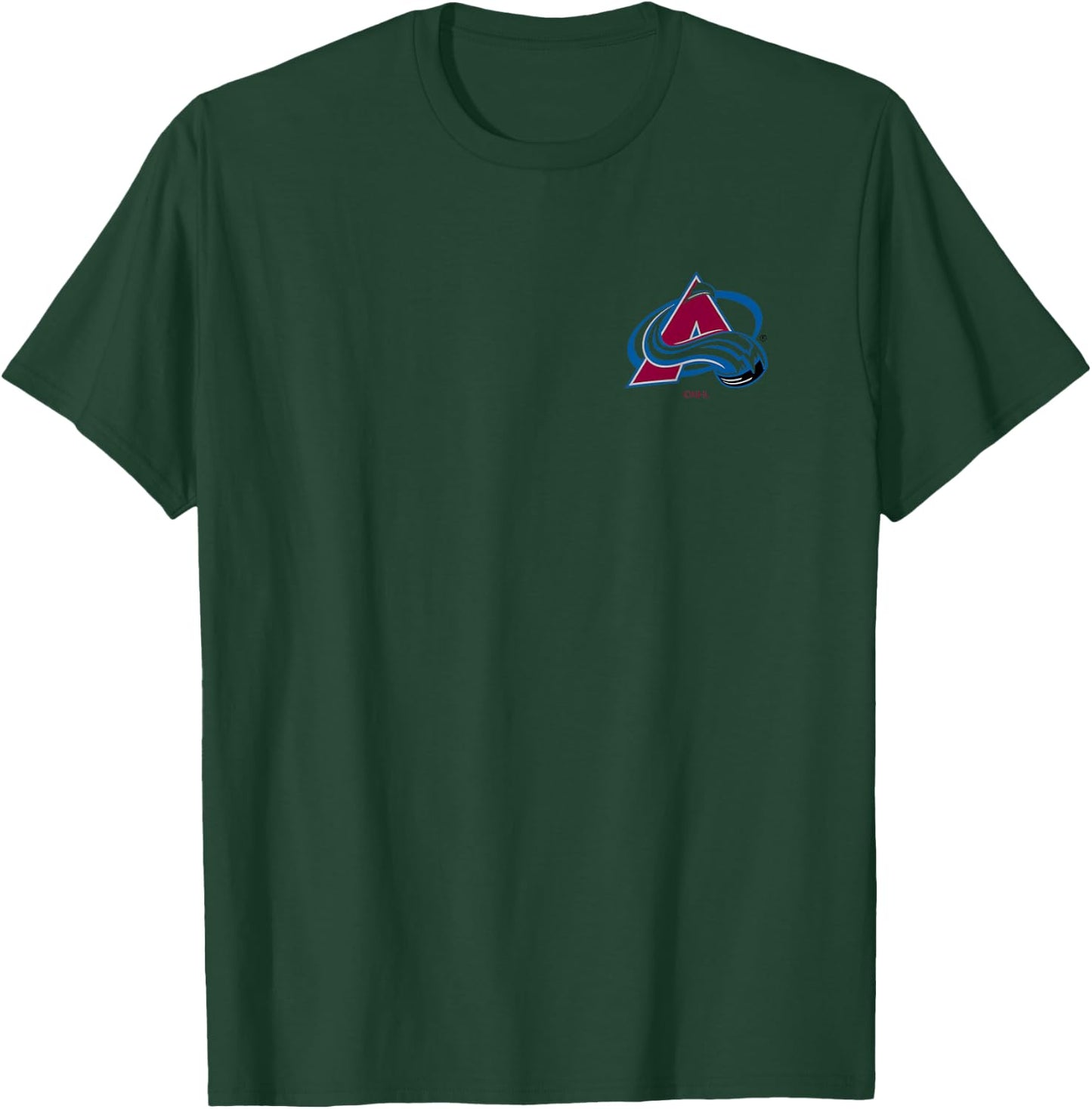 Colorado Avalanche Support White Officially Licensed T-Shirt - T-Shirt | Forest