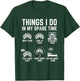 Things I Do in My Spare Time Car Enthusiast Funny Car Guy T-Shirt - T-Shirt | Forest