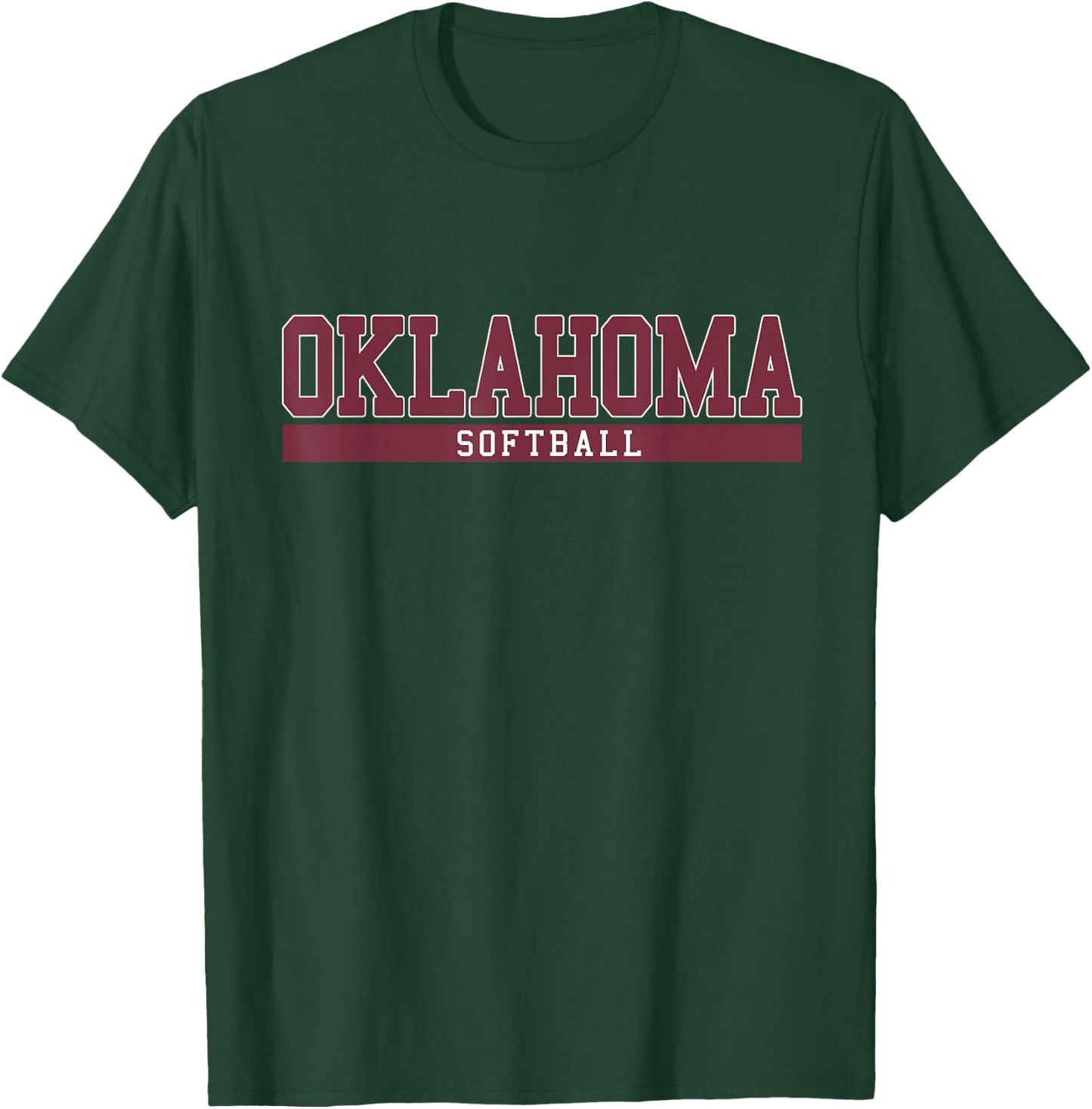 Oklahoma Softball T-Shirt - T-Shirt | Forest