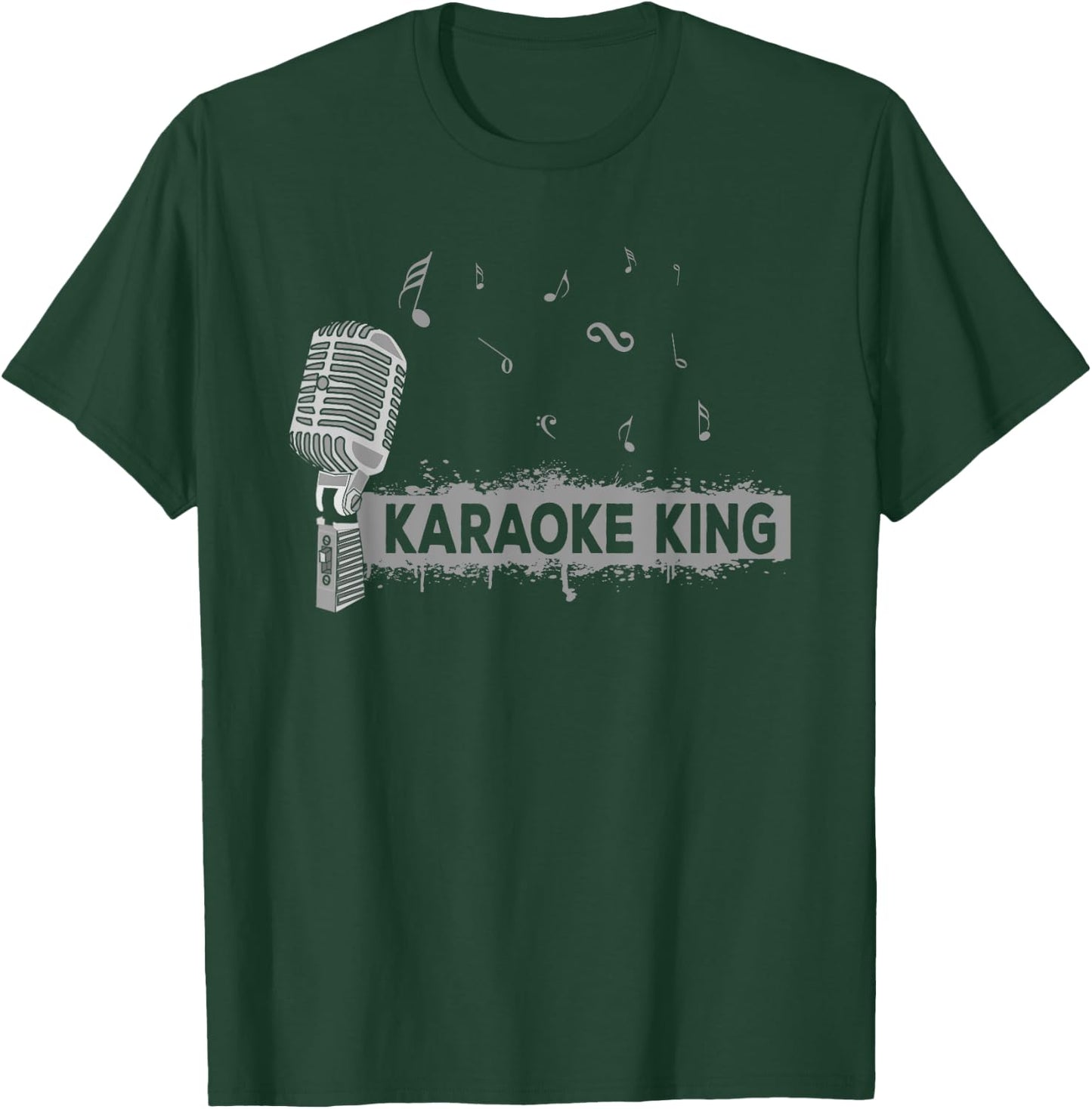 Karaoke King Love Karaoke Shirt T-Shirt - T-Shirt | Forest