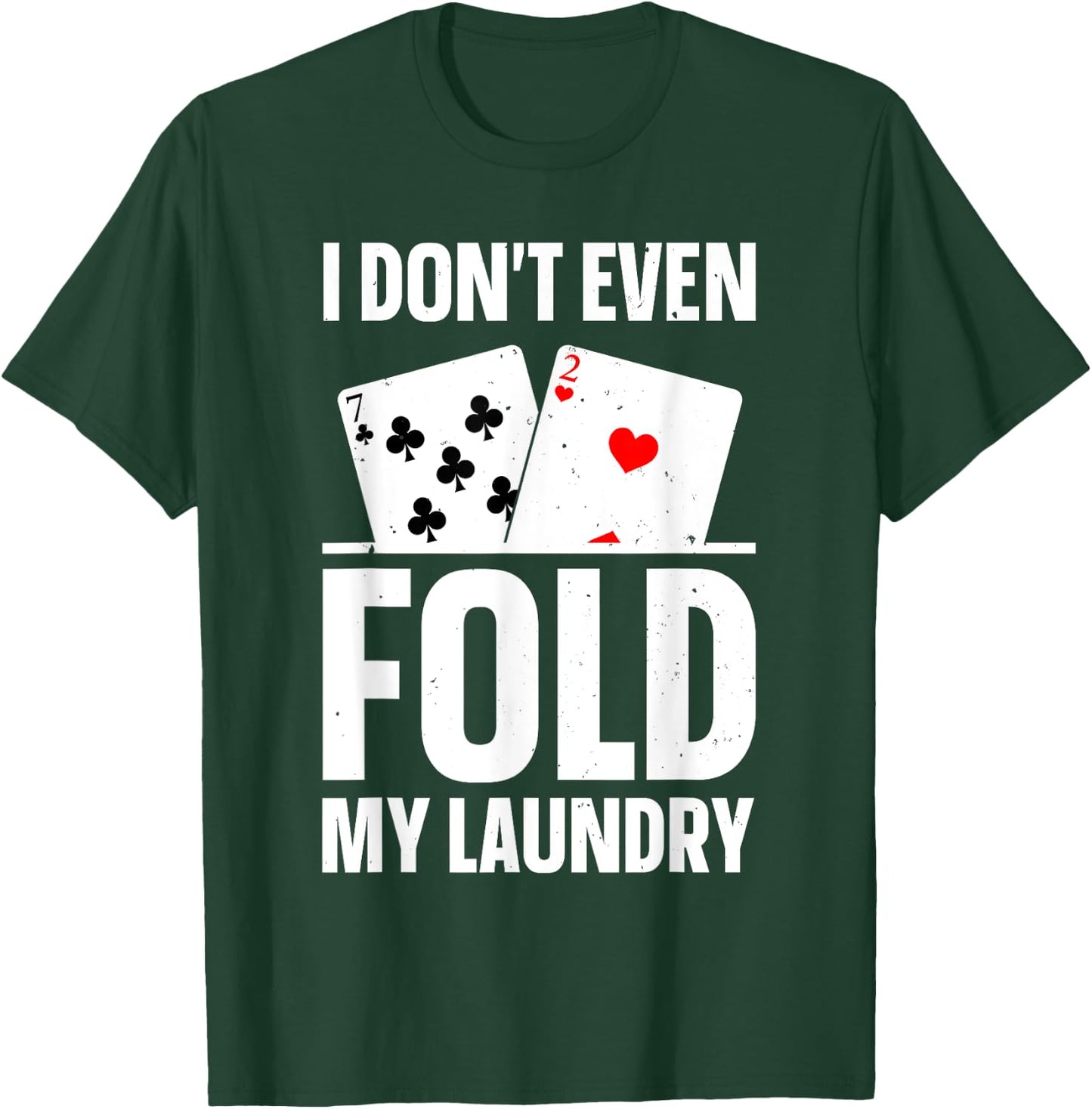 Funny Poker Design Women Poker Player Poker Lover T-Shirt - T-Shirt | Forest