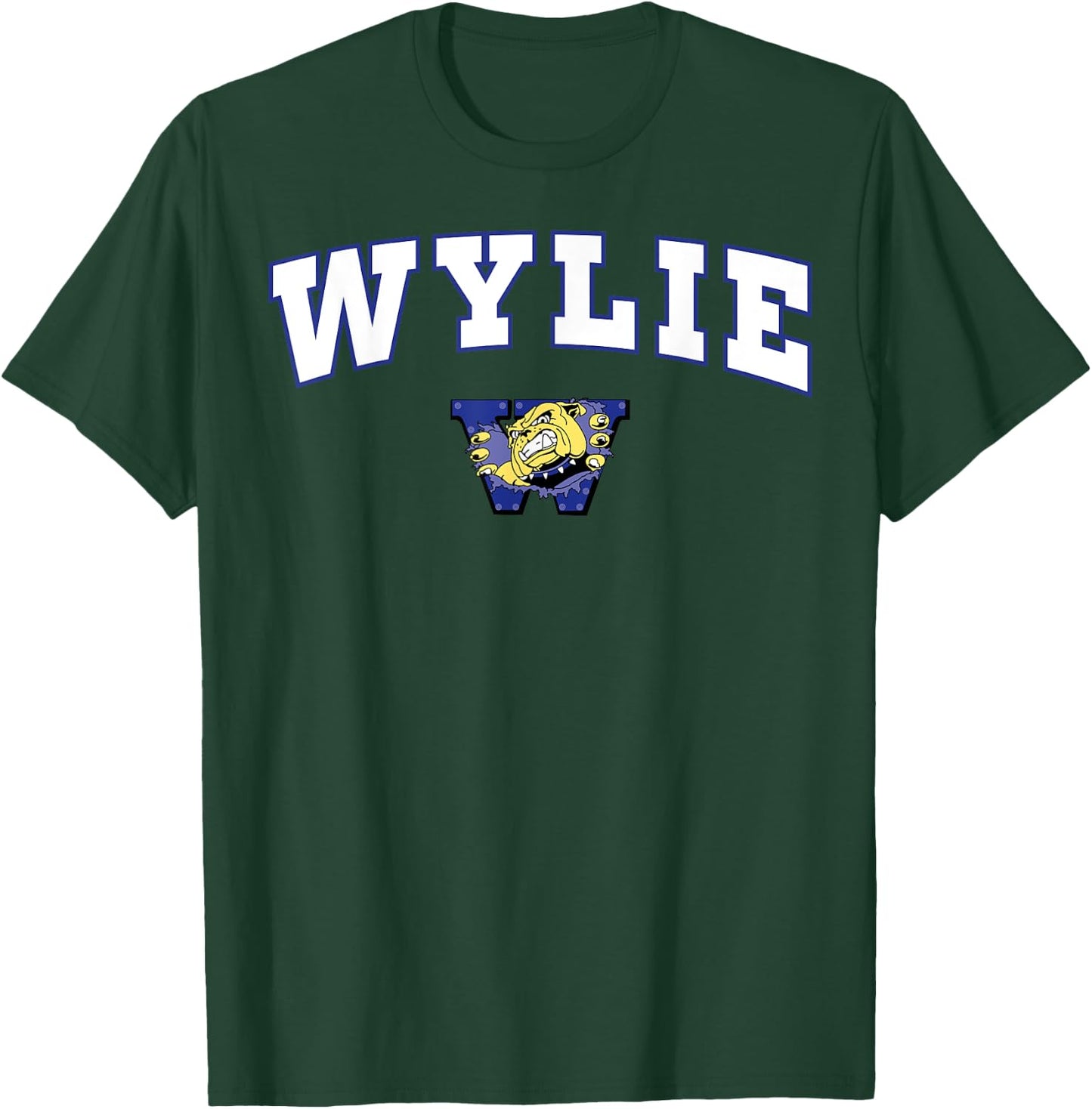 Wylie High School Bulldogs C2 T-Shirt - T-Shirt | Forest