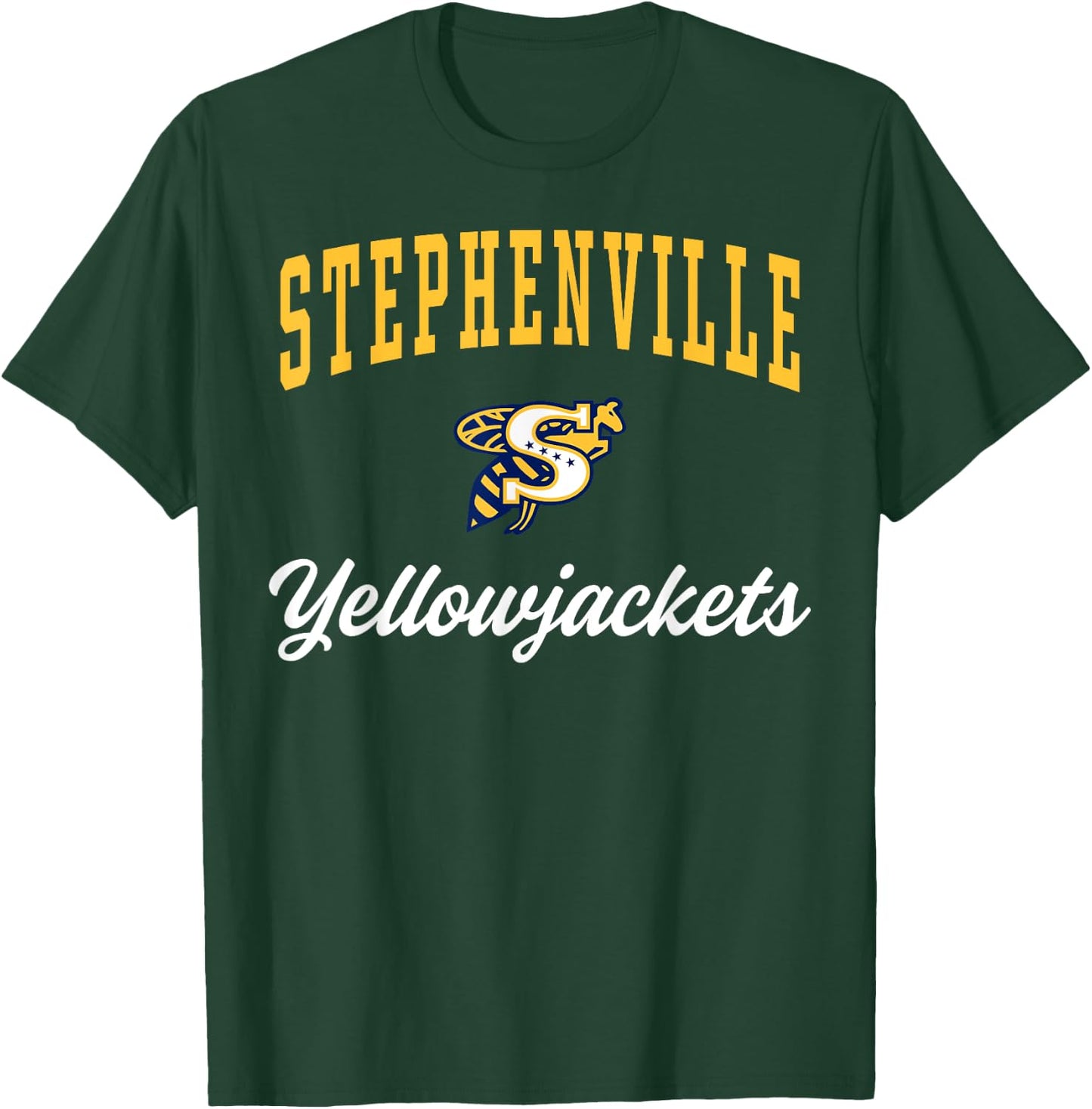 Stephenville High School Yellowjackets C3 T-Shirt - T-Shirt | Forest