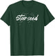 Starseed Constellation Brush Text Gift T-Shirt - T-Shirt | Forest
