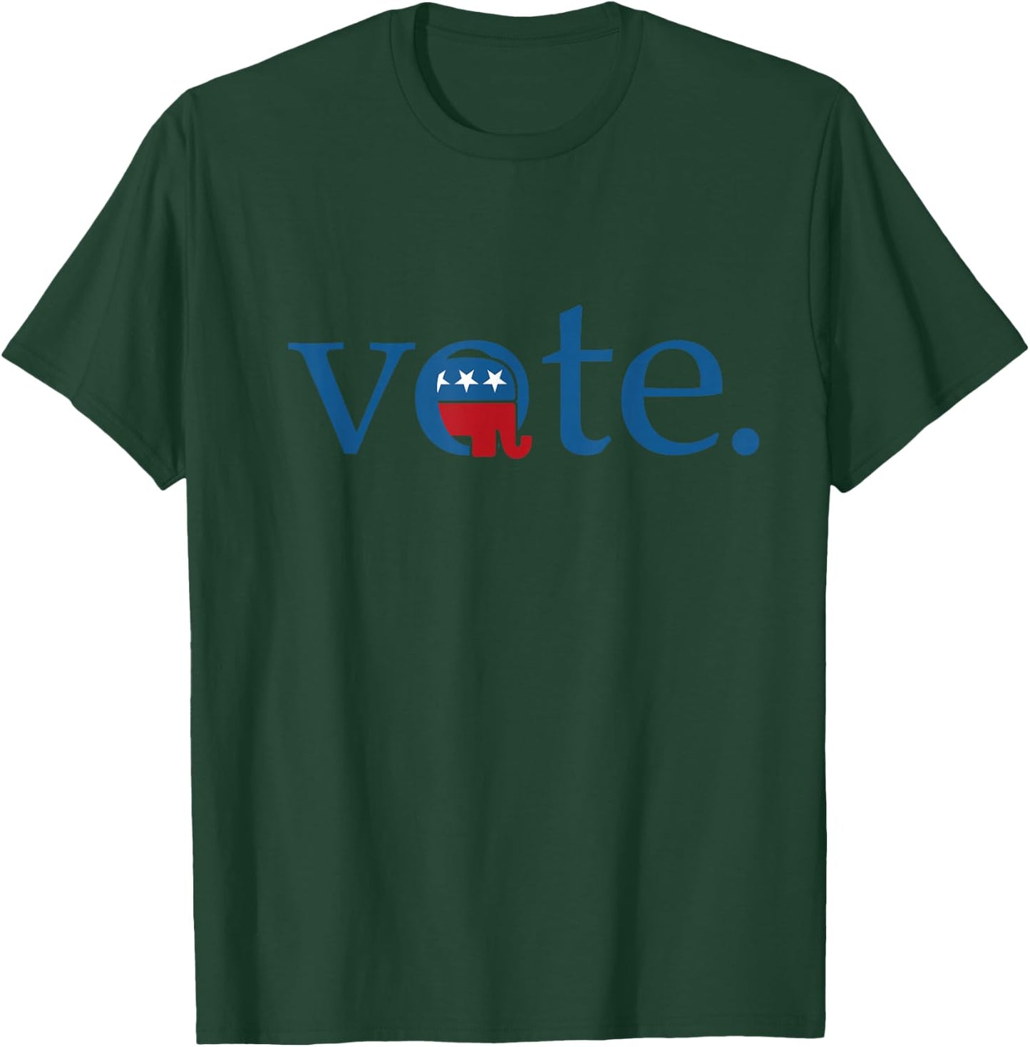 Vote Republican Elephant Vote Trump 2020 Conservative T-Shirt - T-Shirt | Forest
