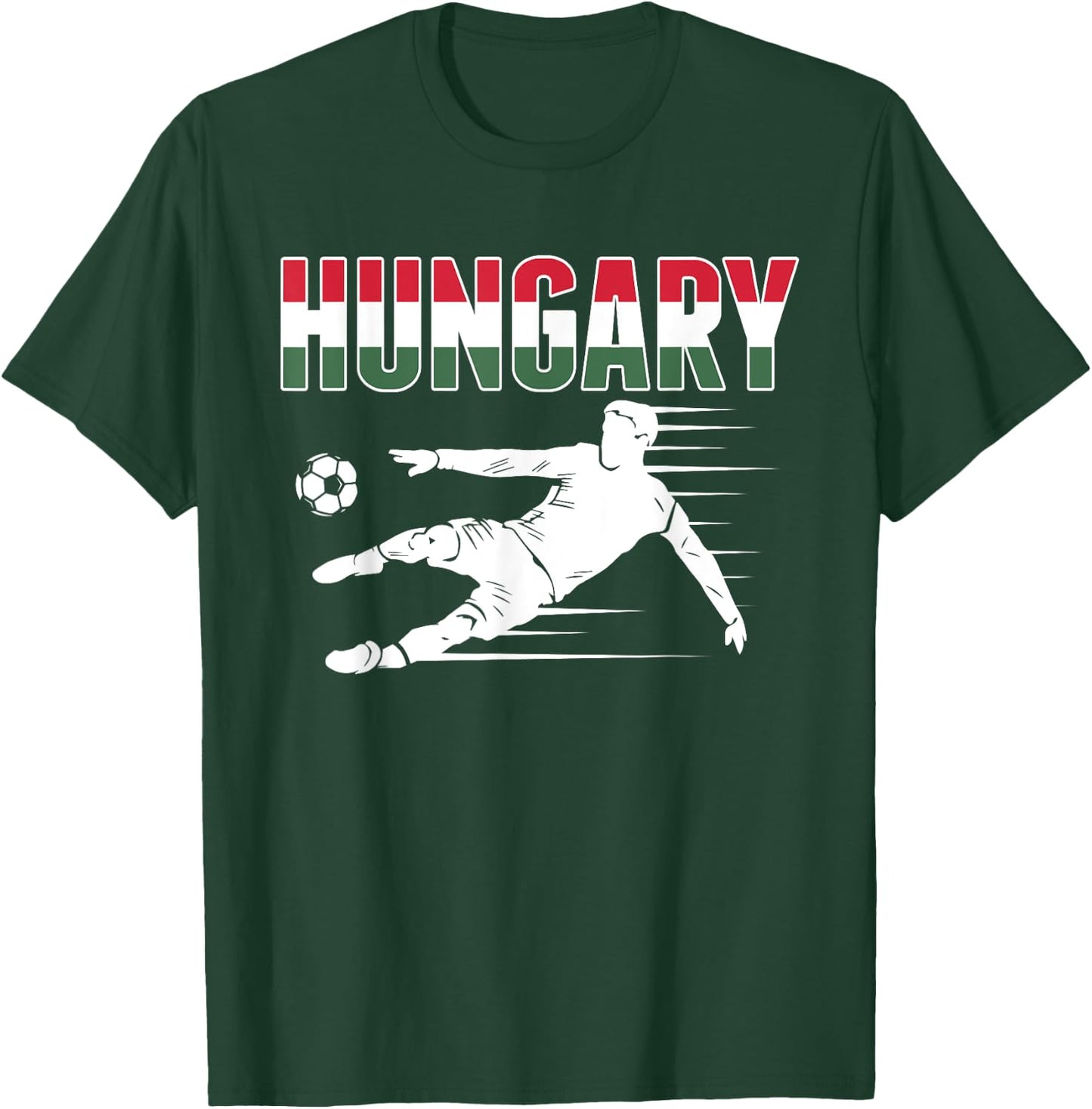Hungary Soccer Fans Jersey - Hungarian Football Supporters T-Shirt - T-Shirt | Forest