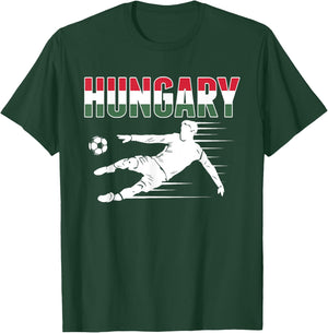 Hungary Soccer Fans Jersey - Hungarian Football Supporters T-Shirt - T-Shirt | Forest