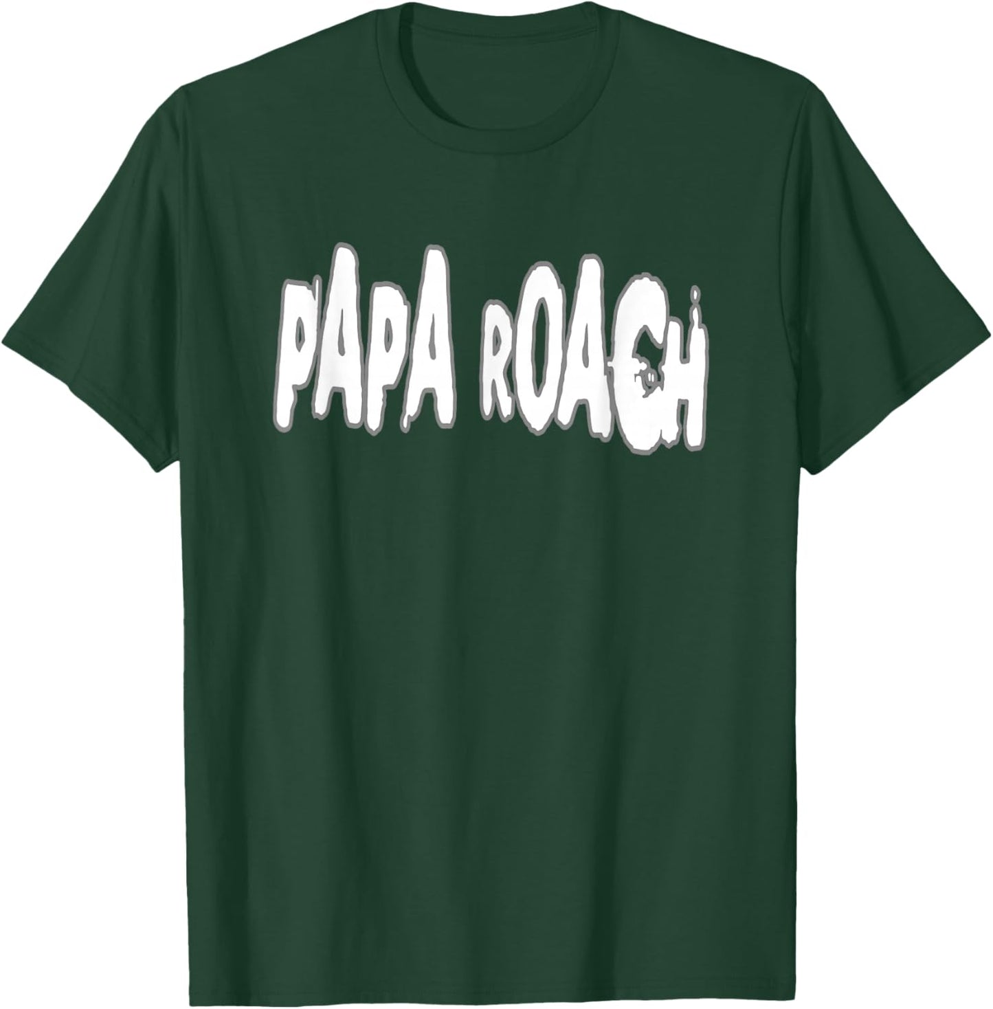Papa Roach – Offizielles Lizenzprodukt – Bootleg-Logo in Schwarz, -Erwachsene, Klein, EU 38-40, Halbarm, Klassische Passform, Streetwear, Cartoon-Motiv T-Shirt - T-Shirt | Forest