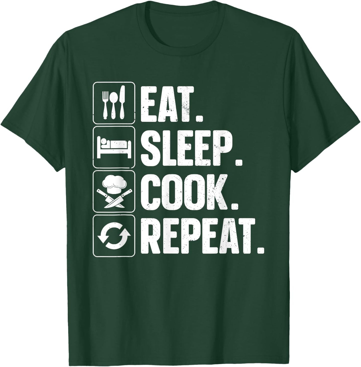 Funny Chef Design Women Cooking Culinary Cook Chef T-Shirt - T-Shirt | Forest