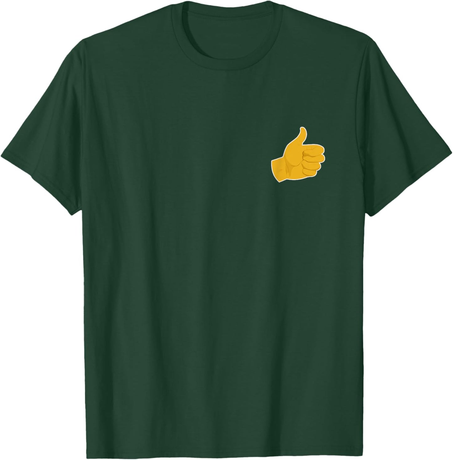 Thumbs Up - Good Mood Thumbs Up Motivation T-Shirt - T-Shirt | Forest