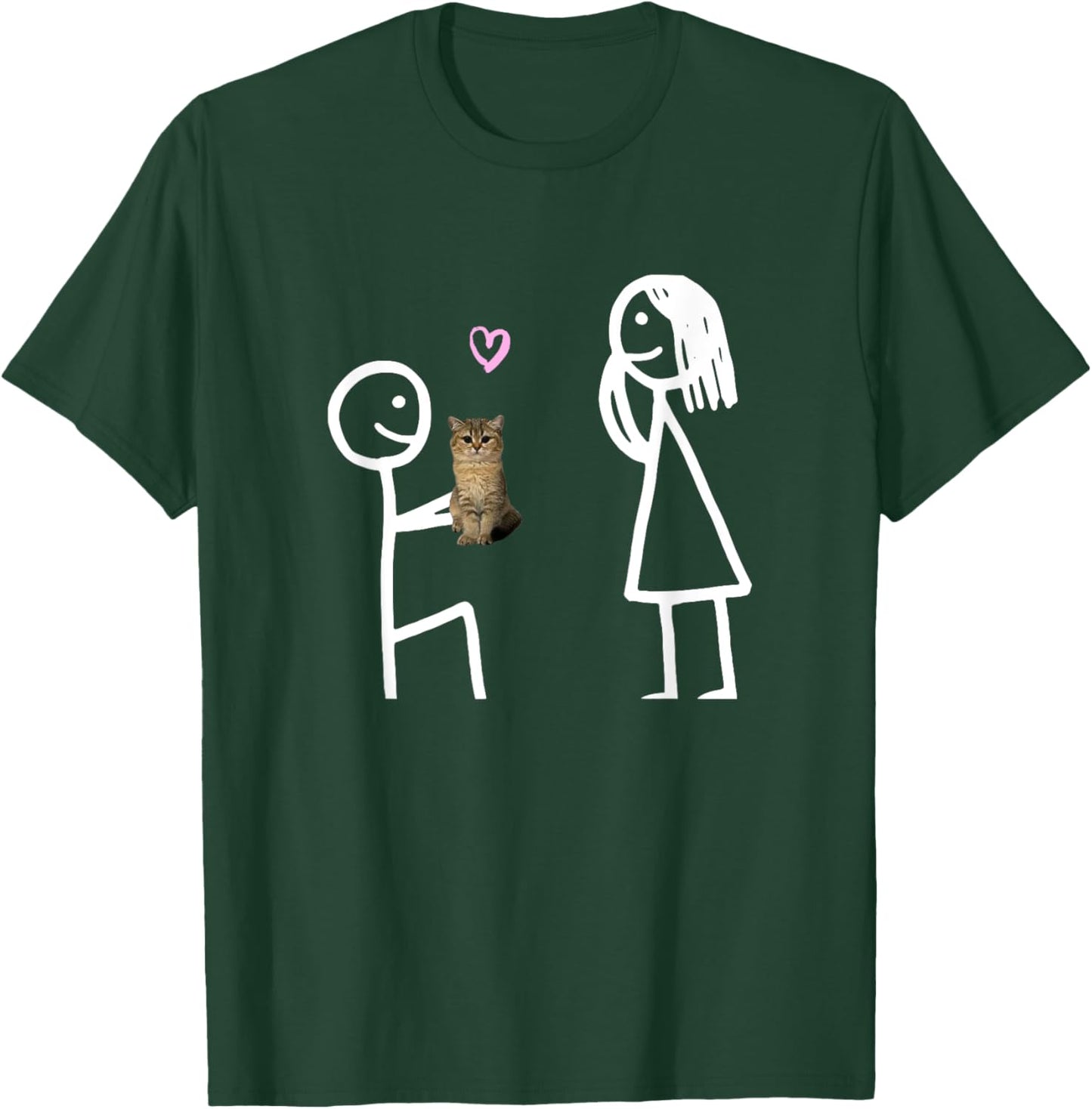 Funny wholesome cat meme Women Kids T-Shirt - T-Shirt | Forest