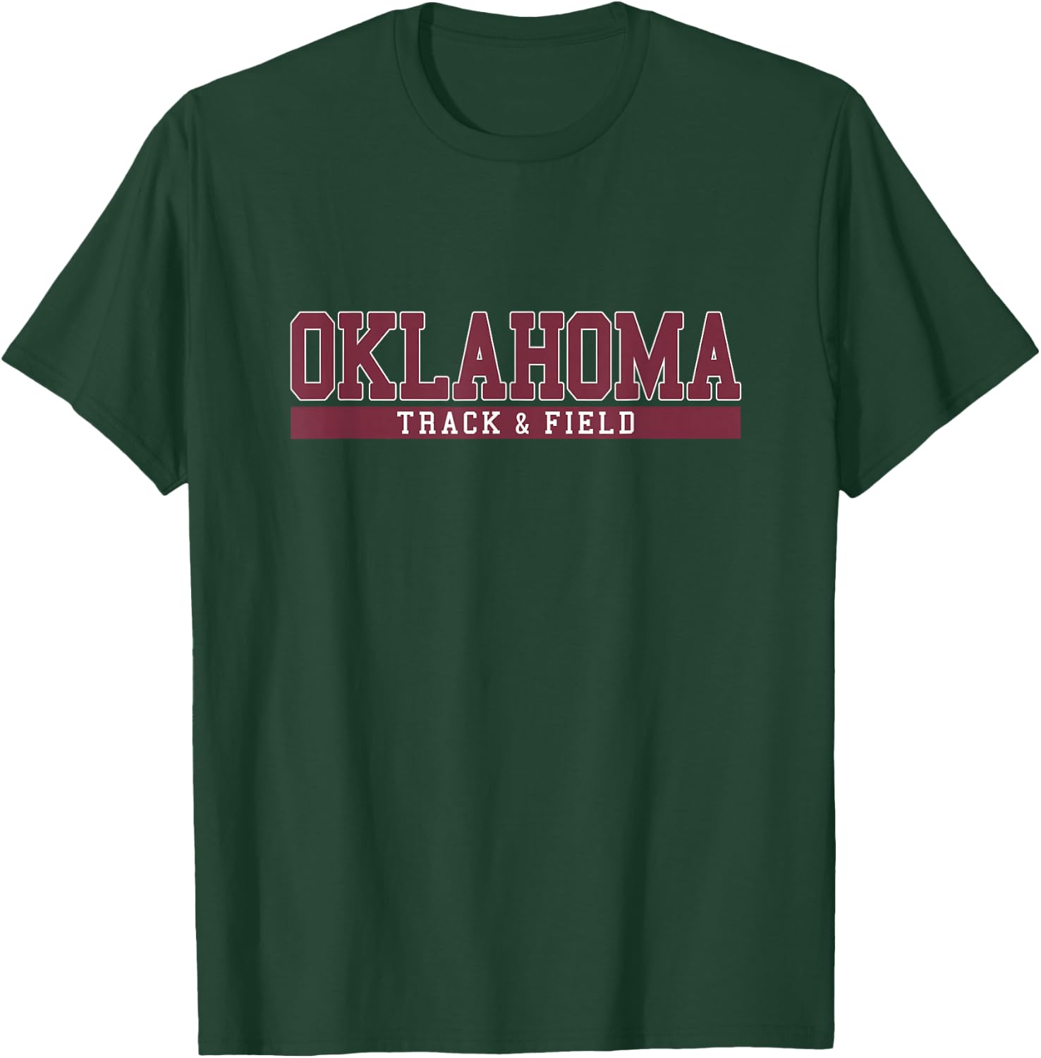Oklahoma Track & Field T-Shirt - T-Shirt | Forest