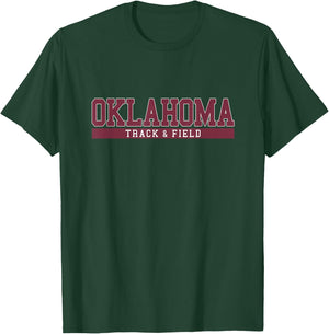 Oklahoma Track & Field T-Shirt - T-Shirt | Forest