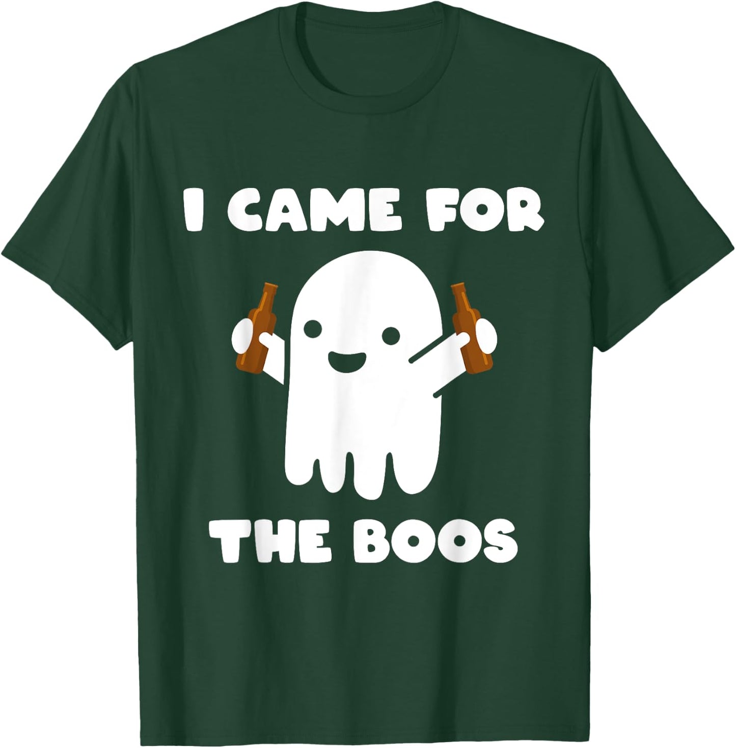 I Came For The Boos Ghost Humour Funny Halloween Costume T-Shirt - T-Shirt | Forest