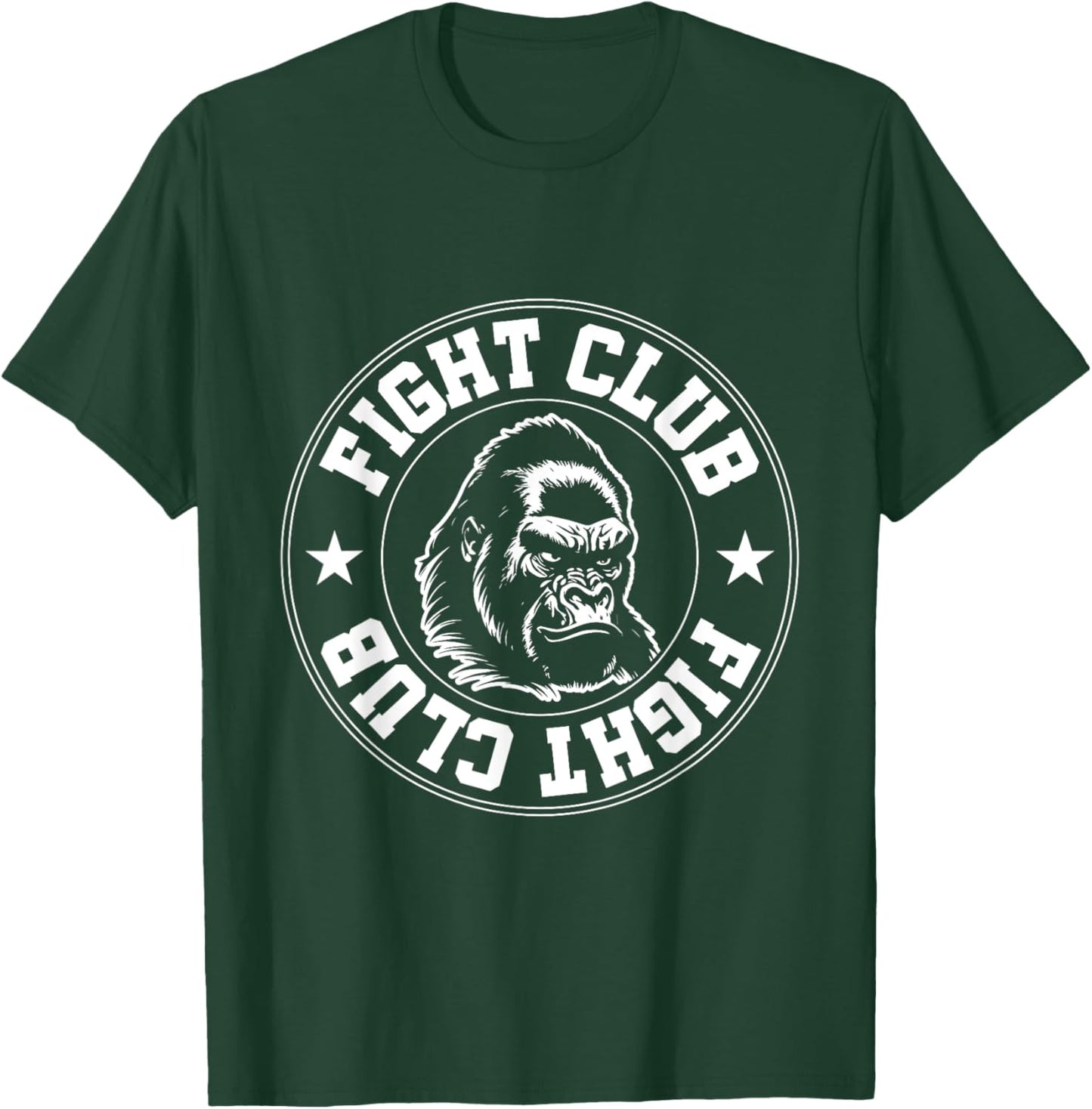 Gorilla Fight Club | Training Workout Gym Boxing MMA Fighter T-Shirt - T-Shirt | Forest