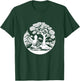 Buddha Sitting Under Bodhi Tree / Sitting Buddhist Symbol T-Shirt - T-Shirt | Forest