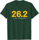 Los Angeles LA Running 26.2 Marathon Runner T-Shirt - T-Shirt | Forest