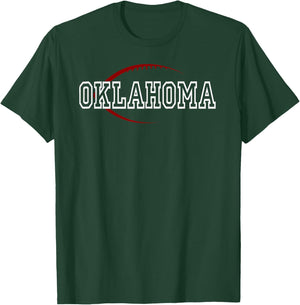 Oklahoma Football Icon T-Shirt - T-Shirt | Forest