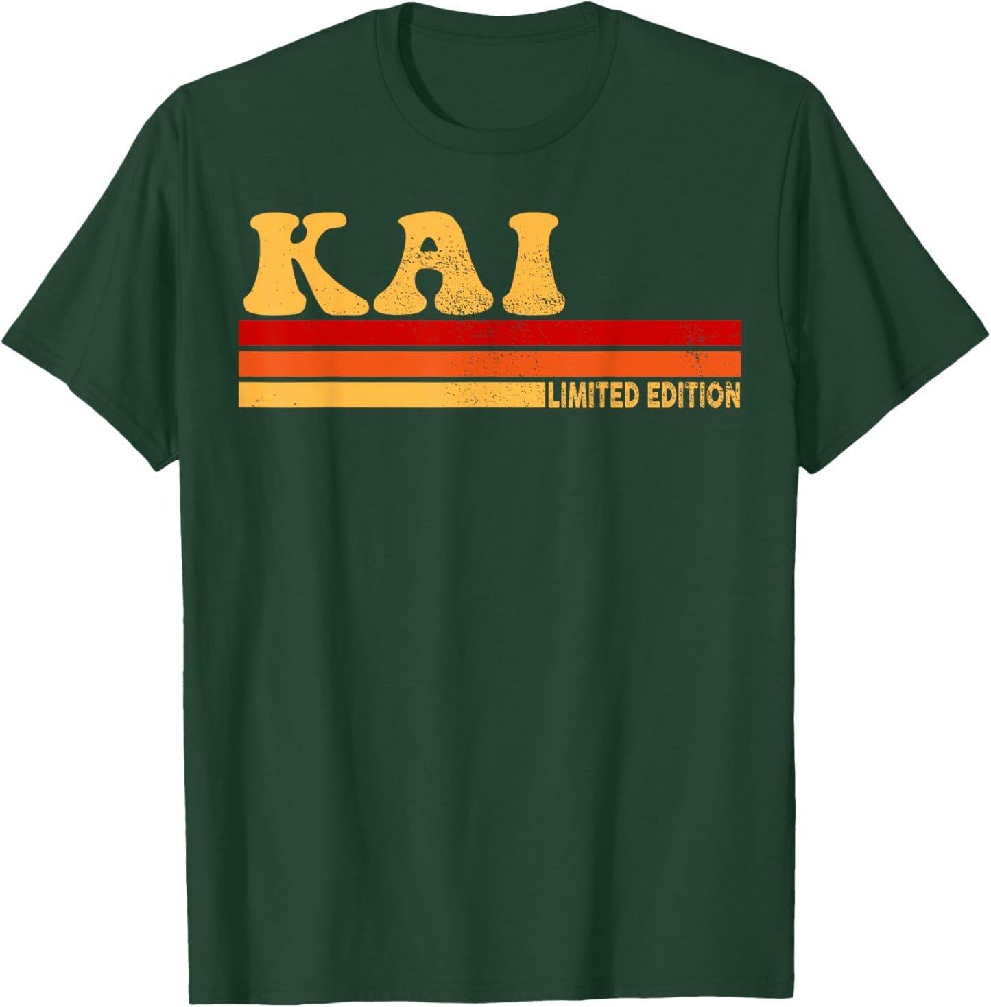 KAI Name Personalized Cute Idea Women Vintage KAI T-Shirt - T-Shirt | Forest