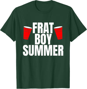 Frat Boy Summer Beer Pong T-Shirt - T-Shirt | Forest