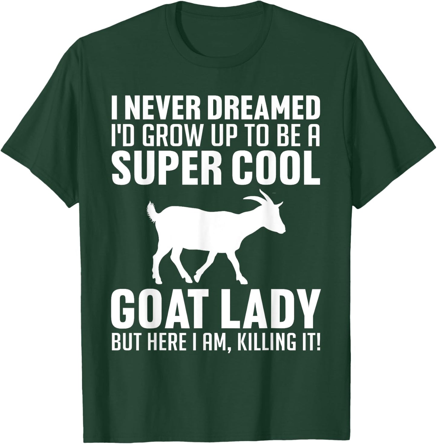 Cool Goats Girls Goat Whisperer Pygmy Goat Animal T-Shirt - T-Shirt | Forest