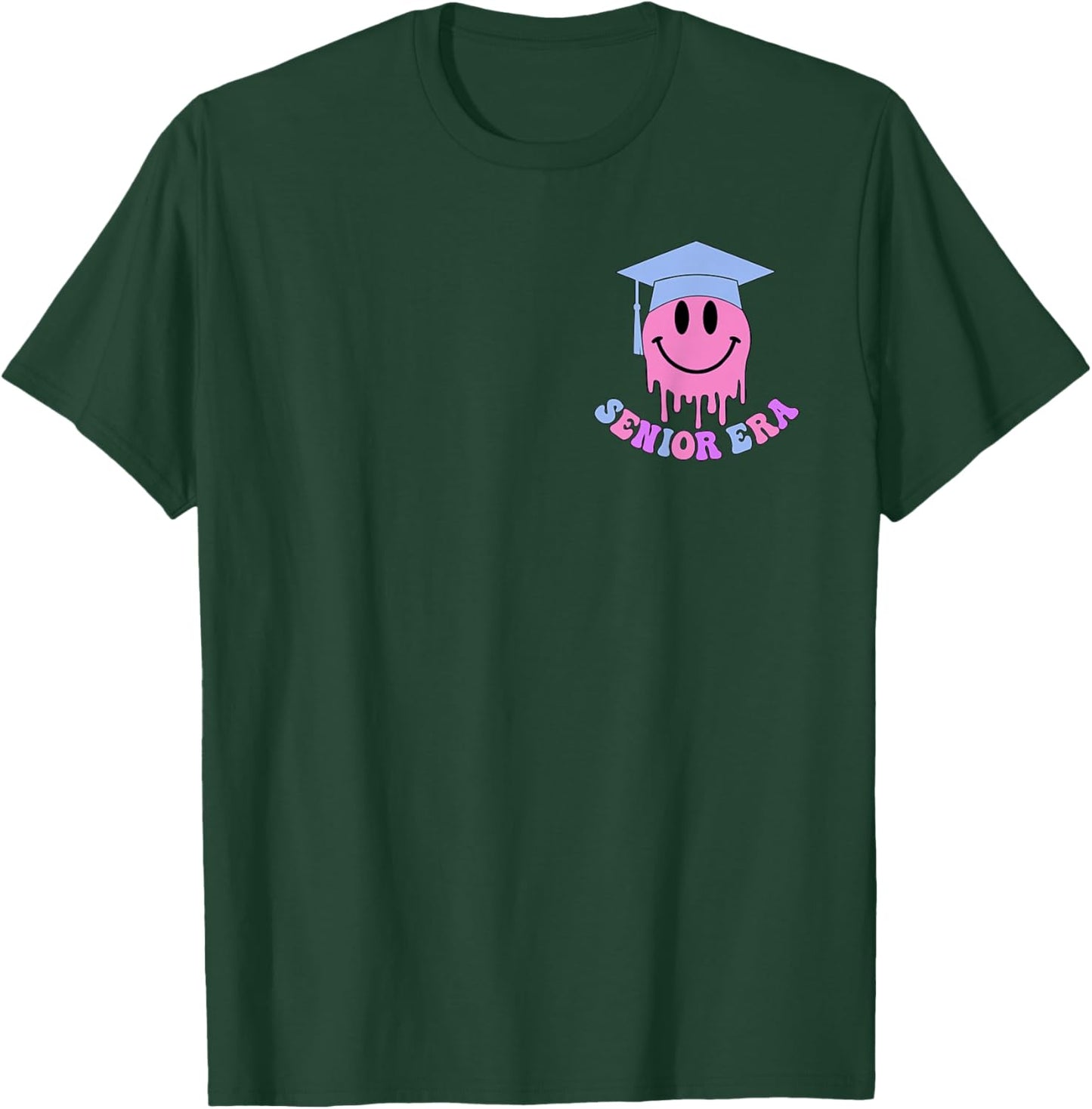 In My Senior Era Class Of 2024 Senior 2024 Men Women 2 Sided T-Shirt - T-Shirt | Forest