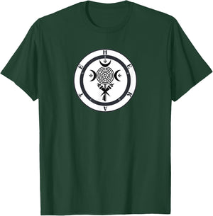 Wicca Hekate Symbol Pagan Hekate Symbol Pagan Wheel Goddess T-Shirt - T-Shirt | Forest