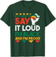 Say It Loud I'm Black & I'm Proud Black History Month T-Shirt - T-Shirt | Forest