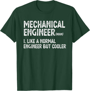 Mechanical Engineer Definition Funny Mechanical Engineering T-Shirt - T-Shirt | Forest