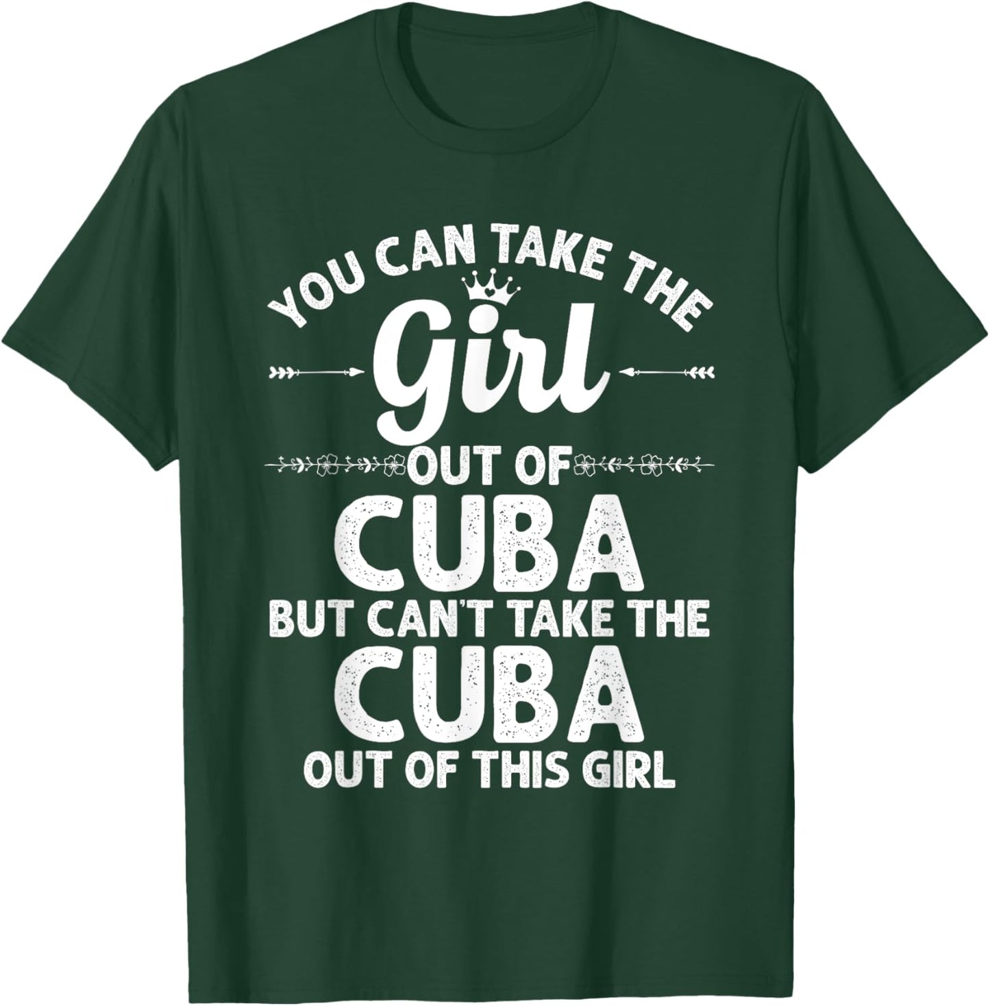 Girl Out Of CUBA MO MISSOURI Gift Funny Home Roots USA T-Shirt - T-Shirt | Forest