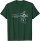 CPU Heart Shaped Electronic Chipset Board Engineer T-Shirt - T-Shirt | Forest