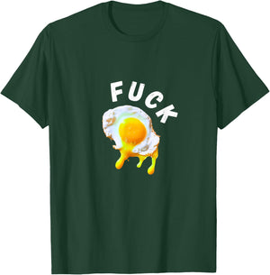Broken Egg Yolk - Chef Fuck T-Shirt - T-Shirt | Forest