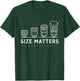 Size a Matters Camera Lens Photographer Photography Lover T-Shirt - T-Shirt | Forest
