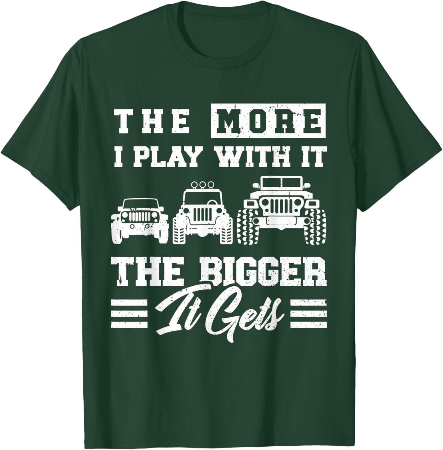Funny Offroading Puns Off-Road Vehicle Car Collector T-Shirt - T-Shirt | Forest