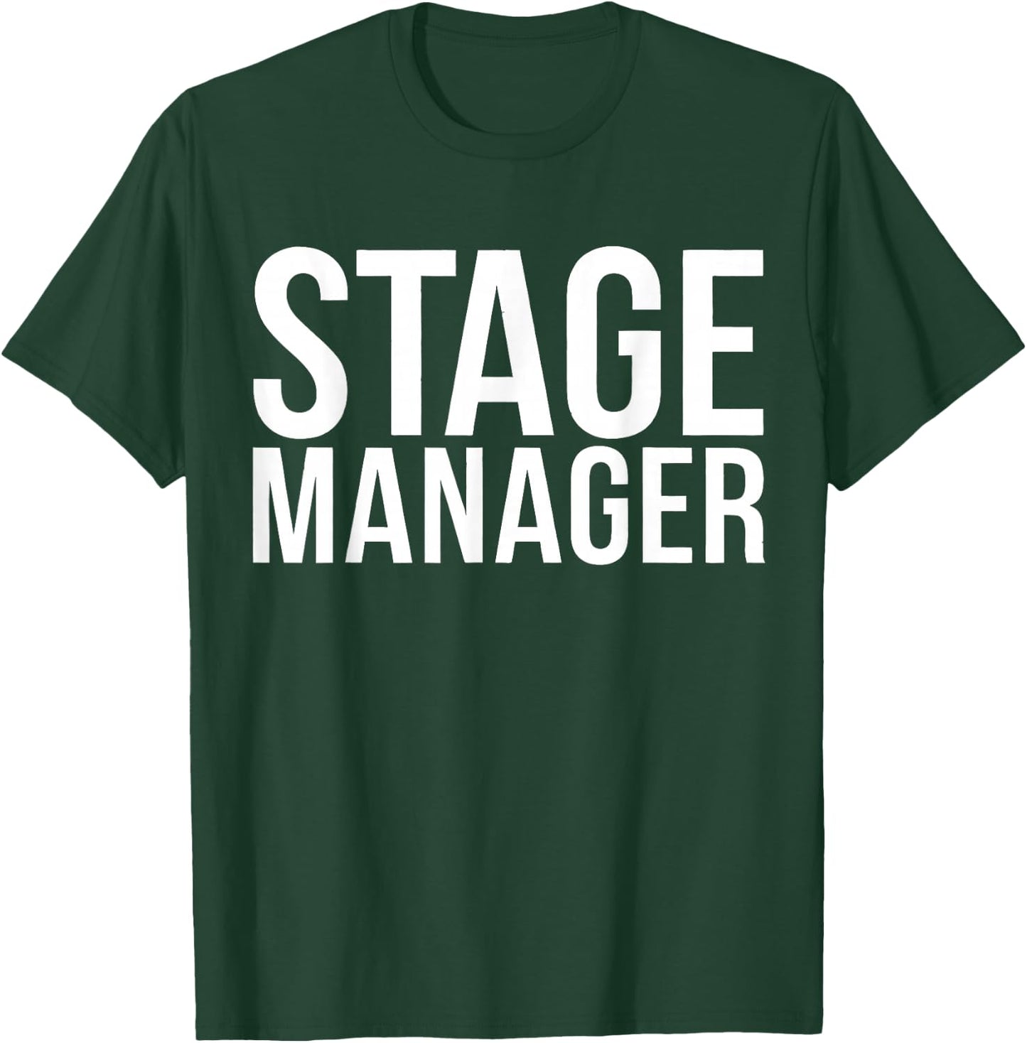 Stage Manager Theatre T-Shirt - T-Shirt | Forest