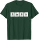 Funny Chess Chemical Elements Funny Chess Player T-Shirt - T-Shirt | Forest
