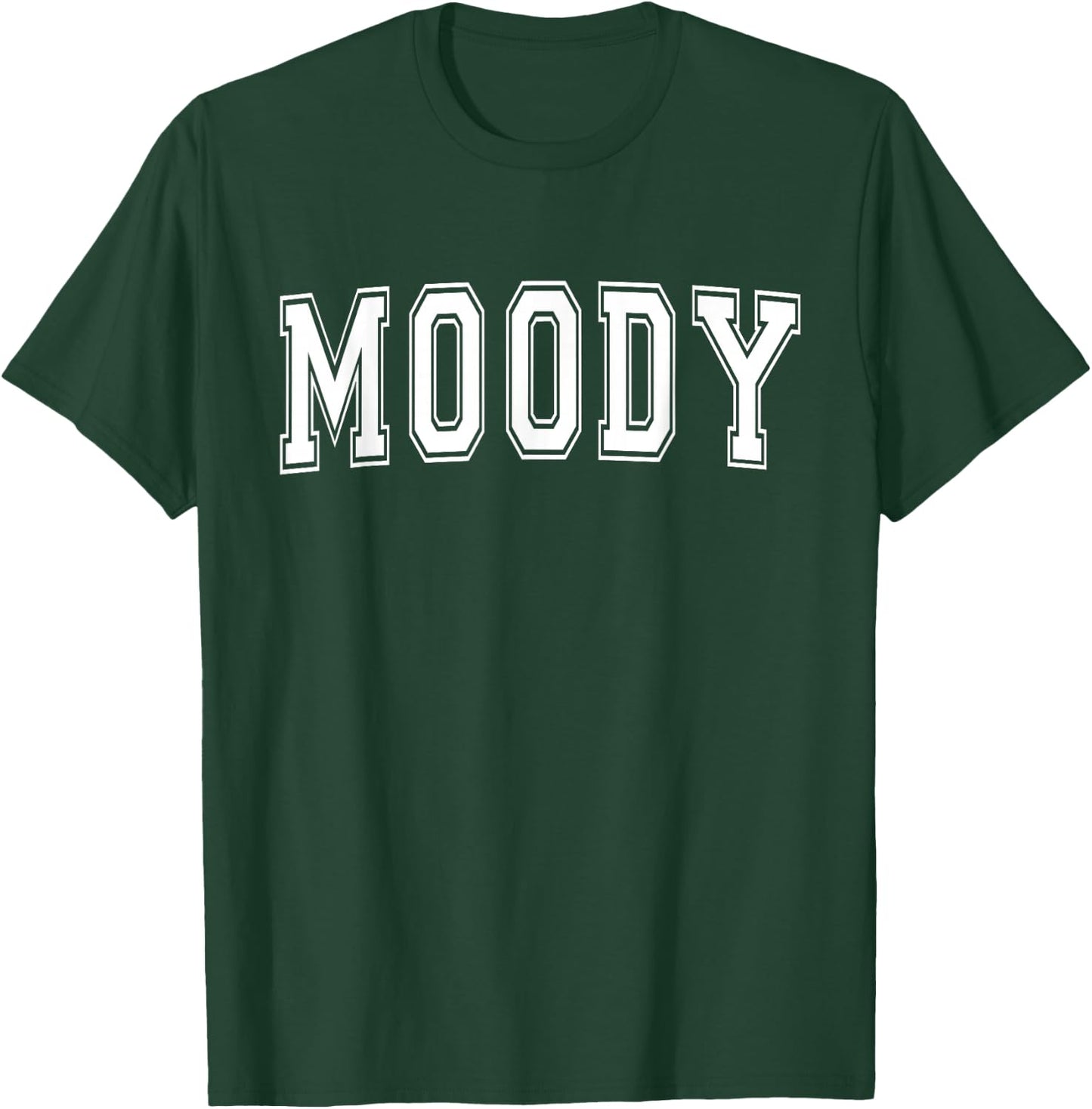 MOODY AL ALABAMA USA Vintage Sports Varsity Style T-Shirt - T-Shirt | Forest