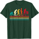 Bbq Grilling Evolution Retro Barbecue Men Women Kids T-Shirt - T-Shirt | Forest