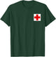 Classic Medic First Aid Symbol Army Combat Medic Specialist T-Shirt - T-Shirt | Forest
