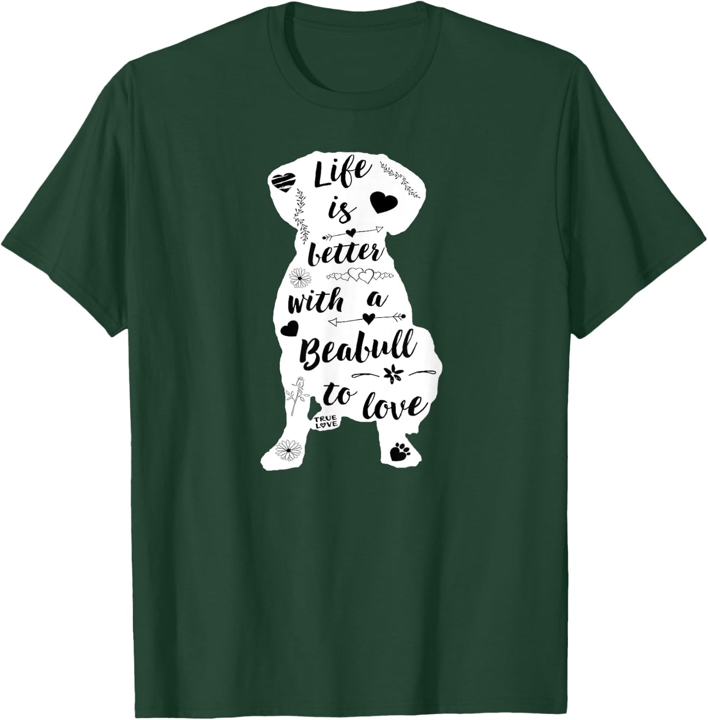 Beabull Shirt Design for Beabull Dog Lovers T-Shirt - T-Shirt | Forest