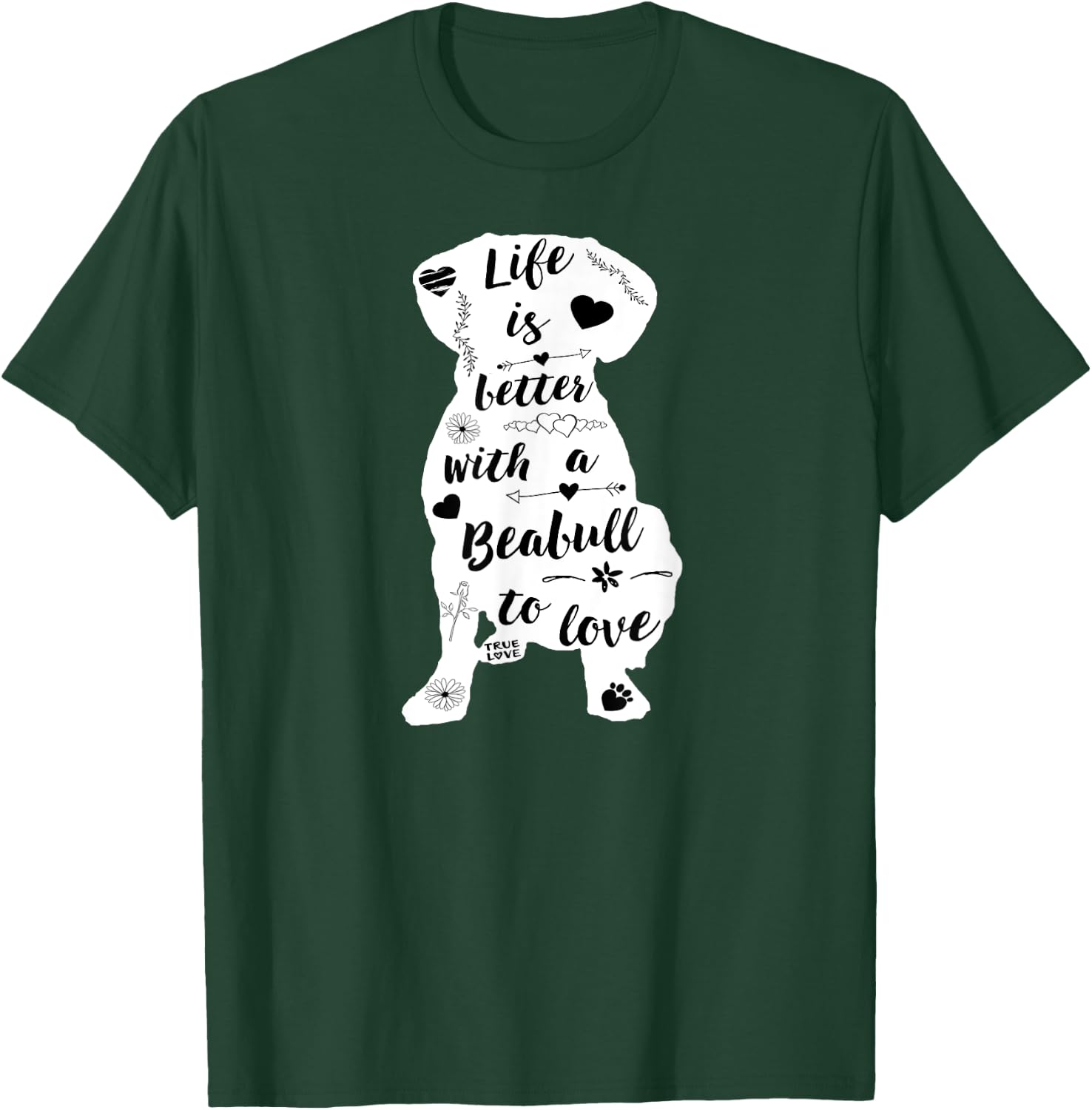 Beabull Shirt Design for Beabull Dog Lovers T-Shirt - T-Shirt | Forest