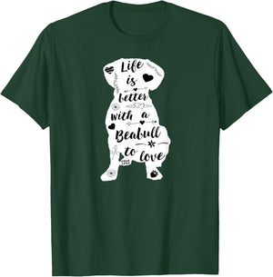 Beabull Shirt Design for Beabull Dog Lovers T-Shirt - T-Shirt | Forest
