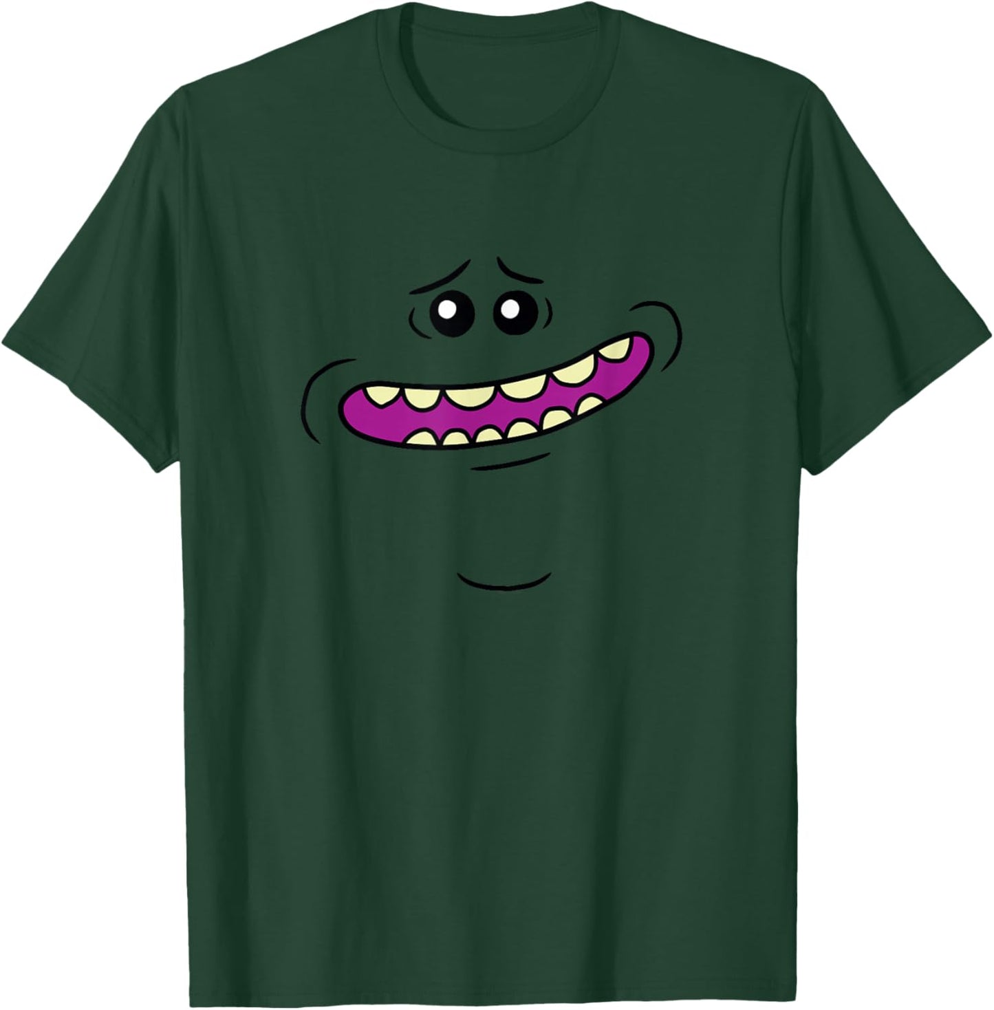 Rick and Morty Mr. Meeseeks Face Cartoon T-Shirt - T-Shirt | Forest