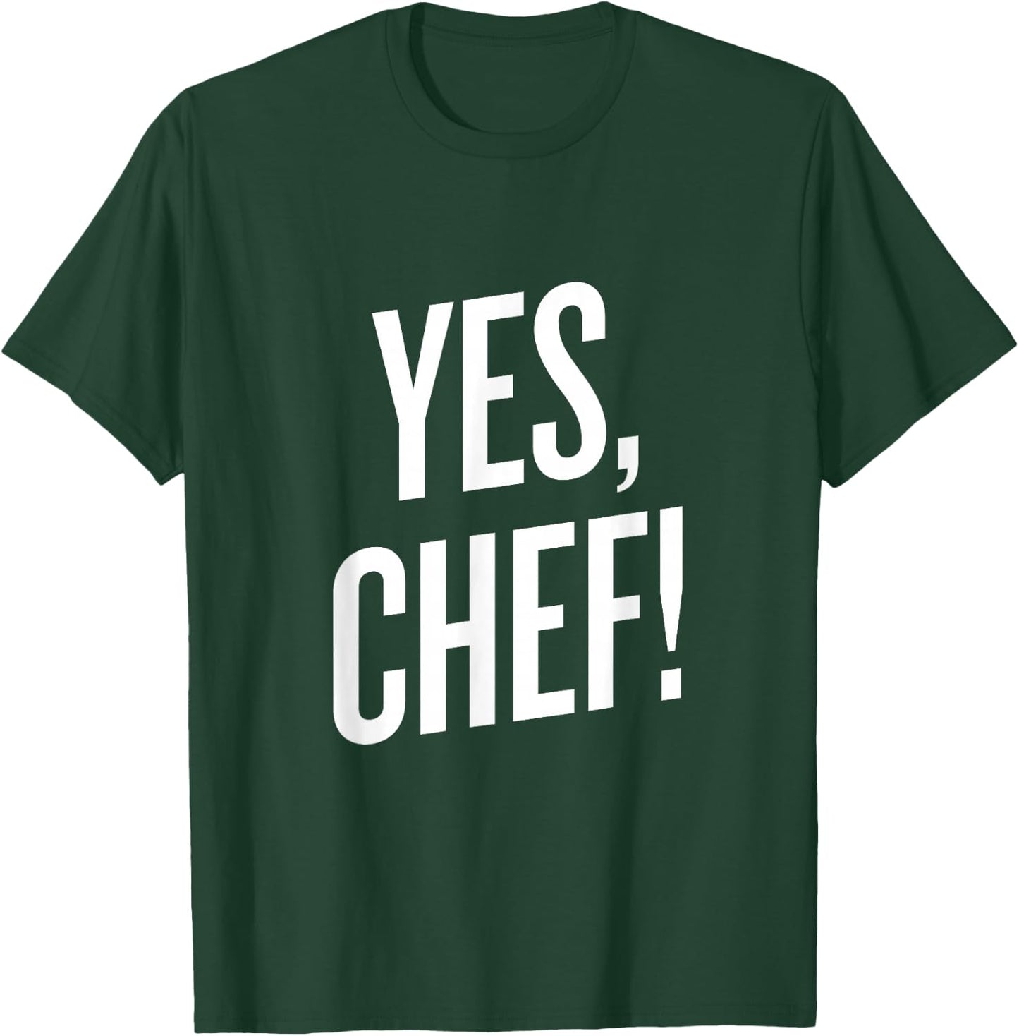 SFM: Yes Chef Boss Bear Funny Graphic Gift T-Shirt - T-Shirt | Forest