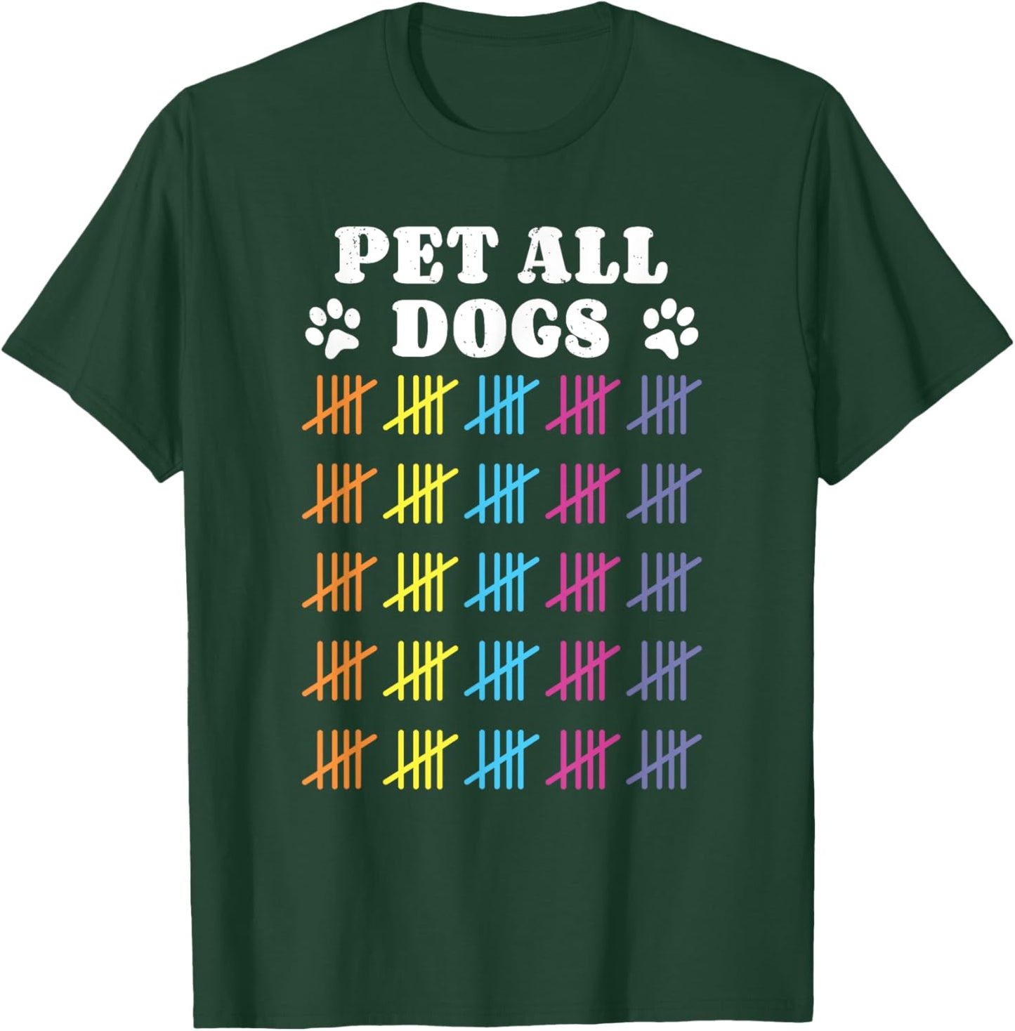 Pet All Dogs Shirt Women Men Kids Funny Dog Owner T-Shirt - T-Shirt | Forest