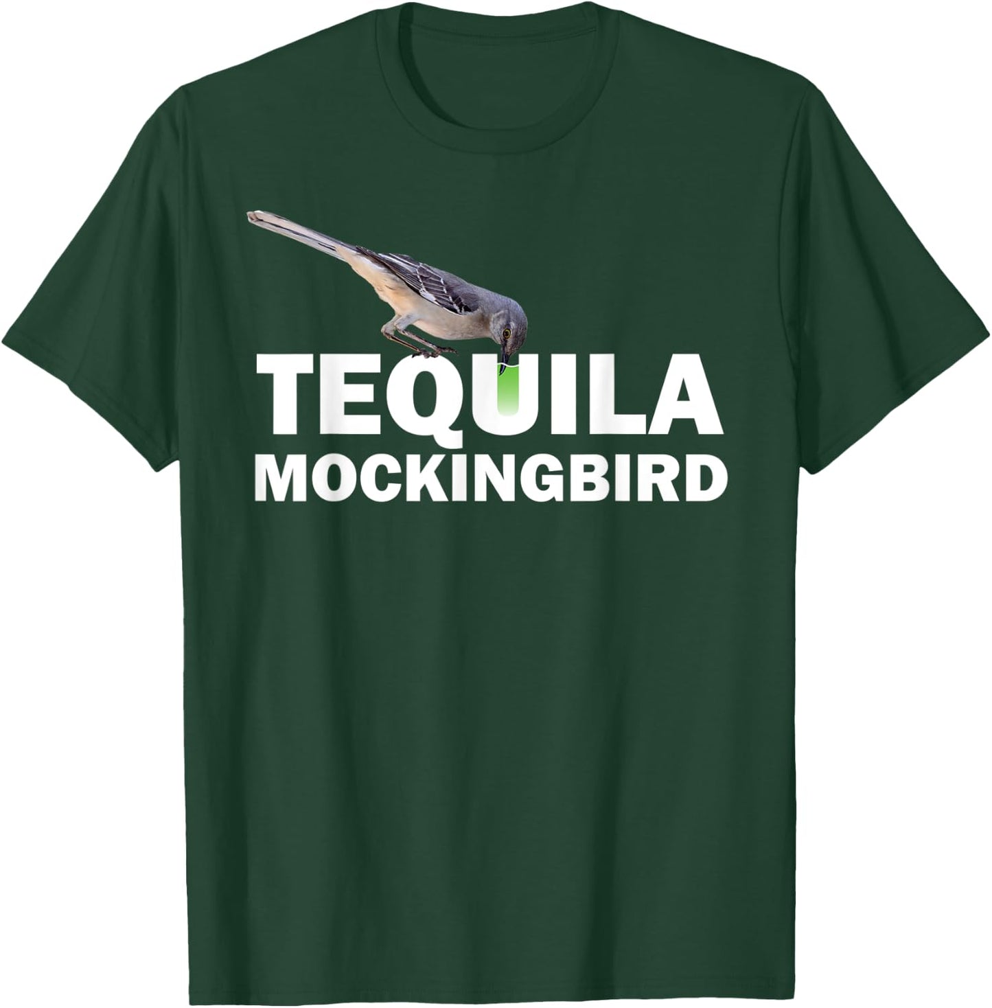 Tequila Mockingbird T Shirt Funny Cocktail Pun Gift T-Shirt - T-Shirt | Forest