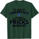 Funny Diabetic Gift | Cute Type 1 Diabetes Men Women Kids T-Shirt - T-Shirt | Forest