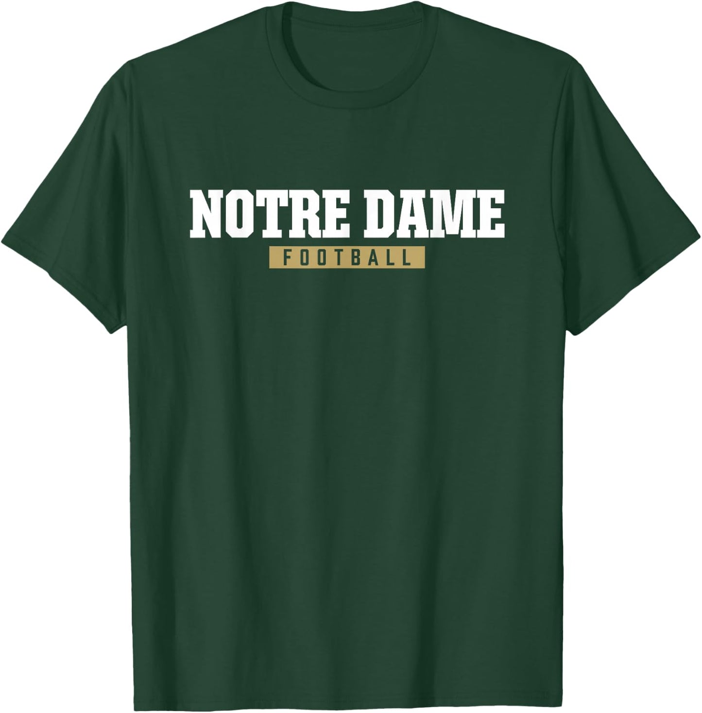 Notre Dame High School Football HS T-Shirt - T-Shirt | Forest